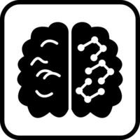 Machine Learning Icon Design vector