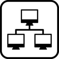 News Network Icon Design vector