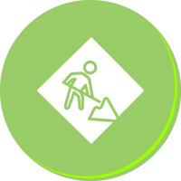 Construction Sign Icon Design vector