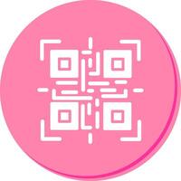 QR Code Reader Icon Design vector