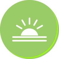 Sunrise Icon Design vector