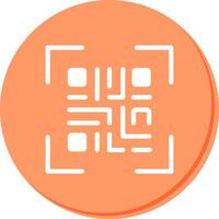QR Code Generator Icon Design vector