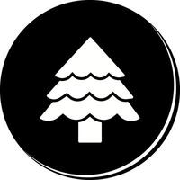Christmas Tree Icon Design vector