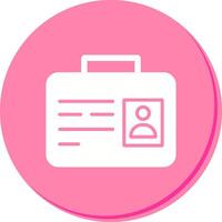 Office Card Icon Design vector