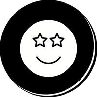 Star-Struck Icon Design vector