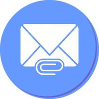 Attachments Icon Design vector