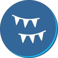 Streamers Icon Design vector