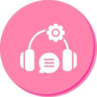 Technical Support Icon Design vector