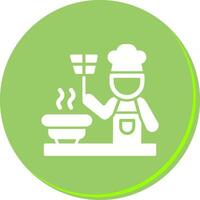 Cooking Together Icon Design vector