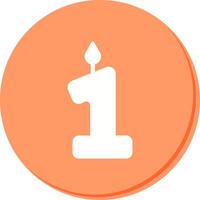Age Number Icon Design vector