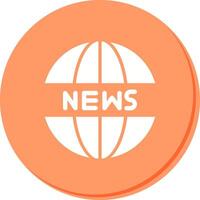 News Website Icon Design vector