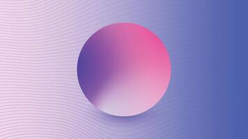 Abstract luxury gradient background with smooth wavy line vector