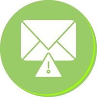 Message Alert Icon Design vector