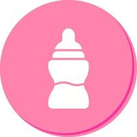 Bottle Feeding Icon Design vector