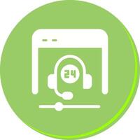 Support Forum Icon Design vector