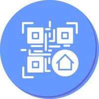 QR Code Menu Icon Design vector