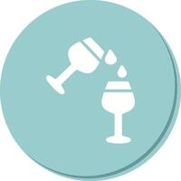 Wine Sip Icon Design vector