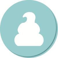 Pile of Poo Icon Design vector