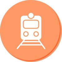 Railway Car Icon Design vector