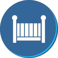 Nursery Cots Icon Design vector