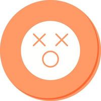 Dizzy Face Icon Design vector