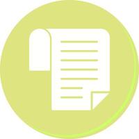 Document Icon Design vector