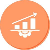 Performance Metrics Icon Design vector