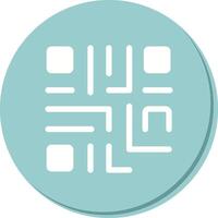 QR Code Icon Design vector