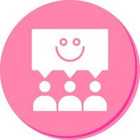 Employee Satisfaction Icon Design vector