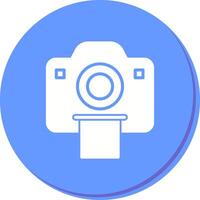 Polaroid Photos Icon Design vector