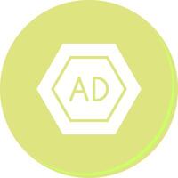 Ad Blocker Icon Design vector
