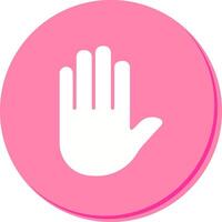 Raising Hands Icon Design vector