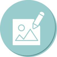 Photography Editing Icon Design vector