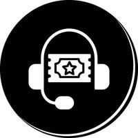 Support Ticket Icon Design vector