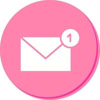 New Message Icon Design vector