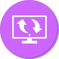 Migrate Icon Design vector