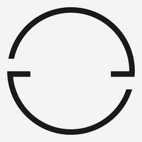 Auto Rotate Line Icon. Rotate Icon. Screen Rotate. vector