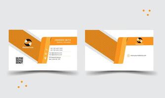 stylish Business card design template vector