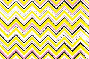 simple abstract yellow black pink color horizontal thin to thick zig zag line pattern a colorful background with a pattern of squares vector