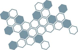 simple abstract earth tone color honeycomb polygon pattern vector