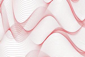 simple abstract red color creative geometric wavy line pattern a pink and white abstract background with wavy lines vector