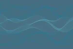 simple abstract light cool color creative geometric wavy line pattern a blue wave with wavy lines on a gray background vector