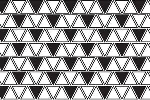 simple abstract black color triangle pattern a black and white diamond shaped vector