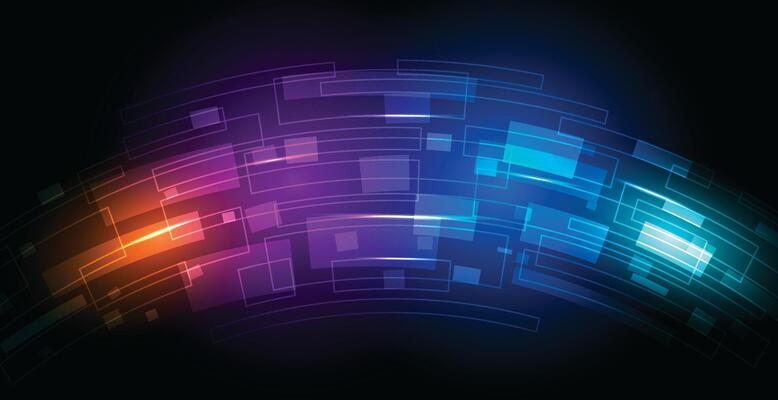 Abstract technology background. Speed movement concept.
