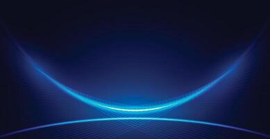 Technology abstract background. Blue light movement vector