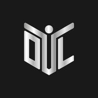 OTL Letter Logo Design polygon Monogram Icon Template vector