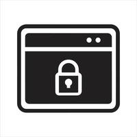 Delete search history icon vector