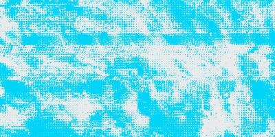 Grunge Halftone Background with Deep Blue Texture. Bold and rugged pattern perfect for edgy, modern designs in retro style. vector