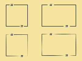 Border frame line illustration page on black background. Editable stroke and scalable. vector