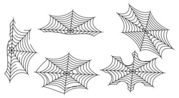 Spider web icon design art illustration. Spider web. vector